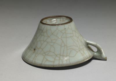 图片[3]-Single-handled cup with celadon glaze, Yuan dynasty, 14th century-China Archive